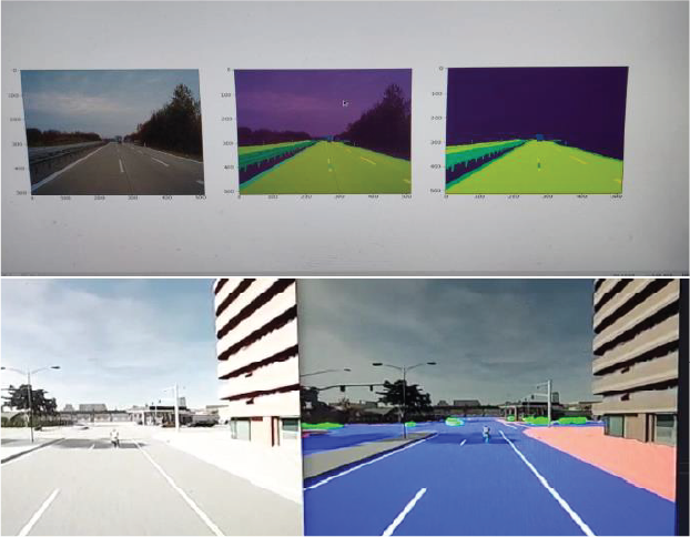 Autonomous charging — road segmentation